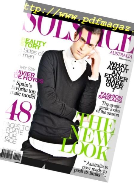 Solstice Australia – April 2014 Cover