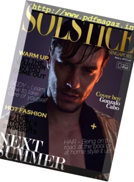 Solstice Singapore – June 2016 Cover