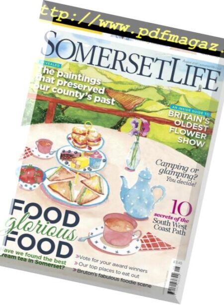 Somerset Life – August 2016 Cover