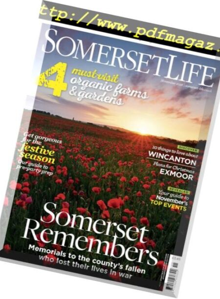 Somerset Life – November 2016 Cover