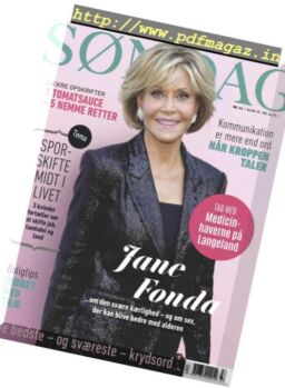 Sondag – 06. august 2018