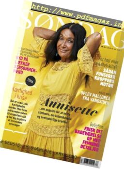 Sondag – 20 august 2018
