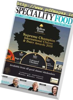 Speciality Food – August 2018