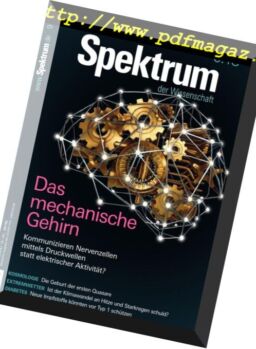 Spektrum der Wissenschaft – September 2018