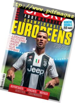 Sport Foot Magazine – 8 Aout 2018