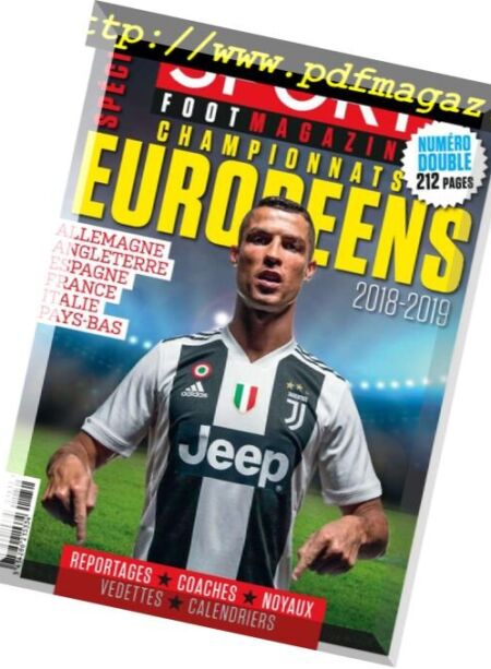 Sport Foot Magazine – 8 Aout 2018 Cover
