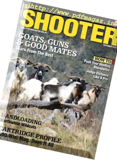 Sporting Shooter Australia – September 2018 Cover