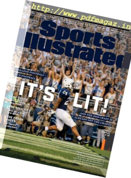 Sports Illustrated USA – September 10, 2018 Cover