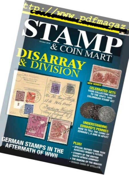Stamp & Coin Mart – October 2018 Cover