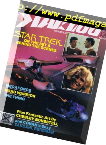 Starlog – 1982, n. 061 Cover