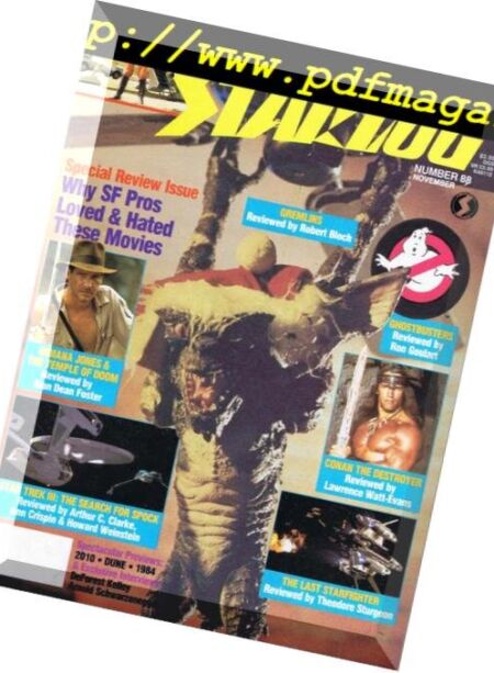 Starlog – 1984, n. 088 Cover