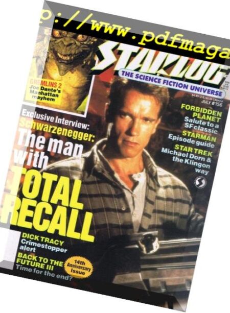 Starlog – 1990, n. 156 Cover