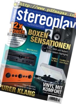 Stereoplay – Oktober 2018