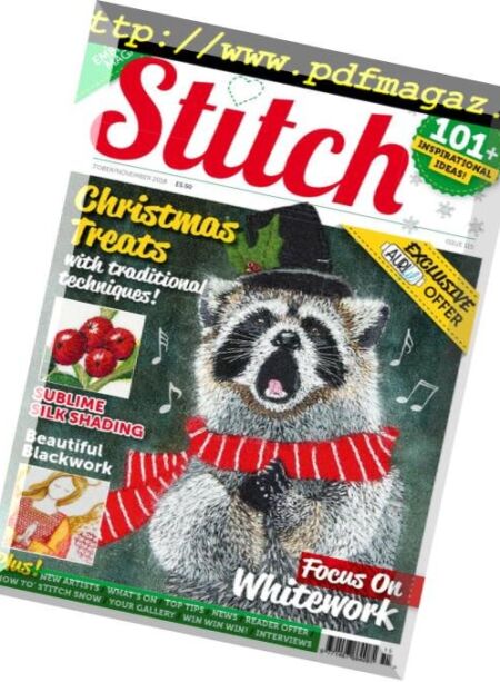Stitch Magazine – October 2018 Cover