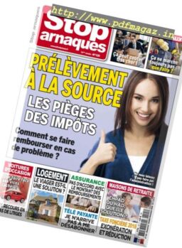 Stop Arnaques – Octobre-Novembre 2018