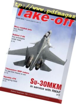 Take-off magazine – March 2013
