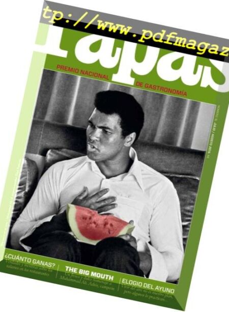Tapas – August 2016 Cover