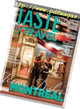 Taste and Travel International – July 2018