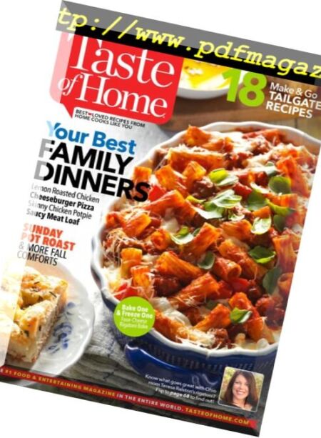 Taste of Home – August 2016 Cover
