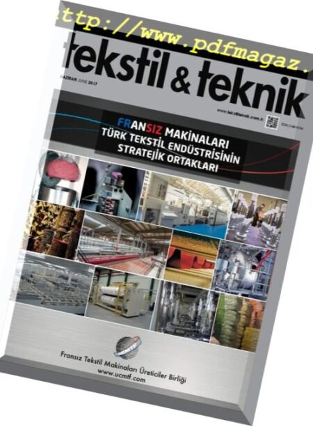 Tekstil Teknik – June 2017 Cover