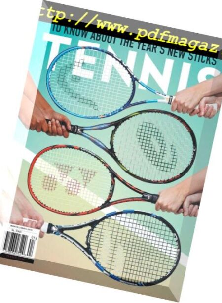 Tennis Magazine USA – March-April 2015 Cover