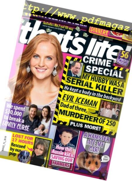 That’s Life – August 29, 2018 Cover