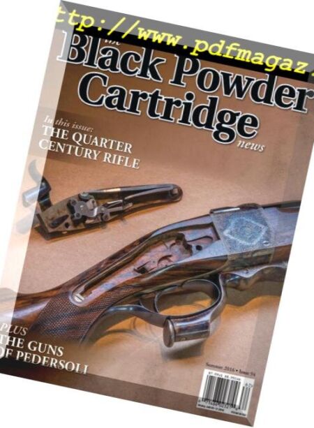 The Black Powder Cartridge News – Summer 2016 Cover