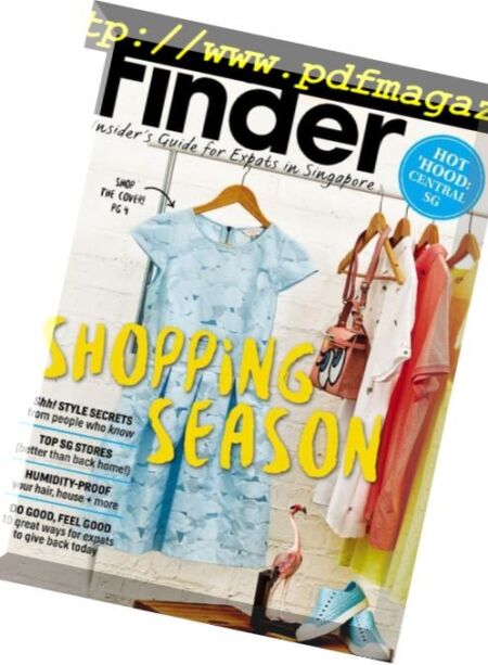 The Finder Singapore – April 2017 Cover