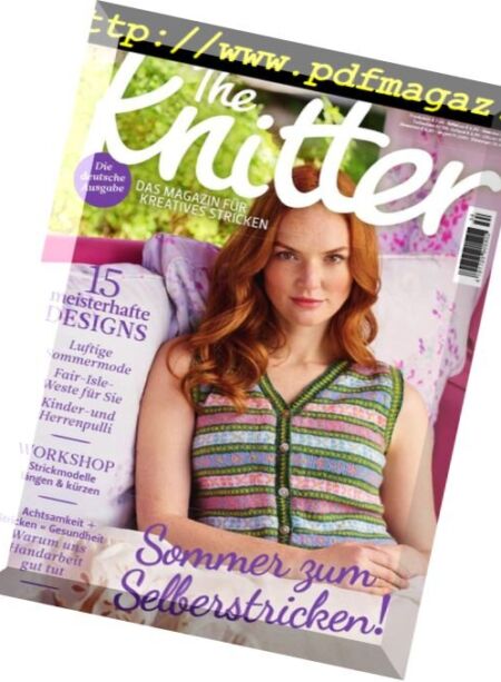 The Knitter Germany – Nr.34, 2018 Cover