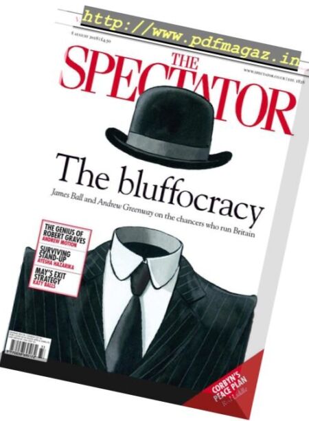 The Spectator – August 18, 2018 Cover