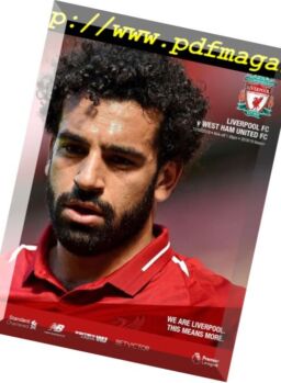This is Anfield – Liverpool FC Programmes – 13 August 2018