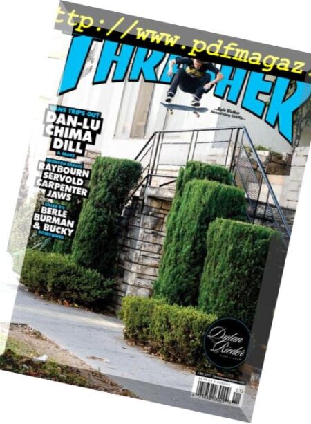 Thrasher – December 2016 Cover