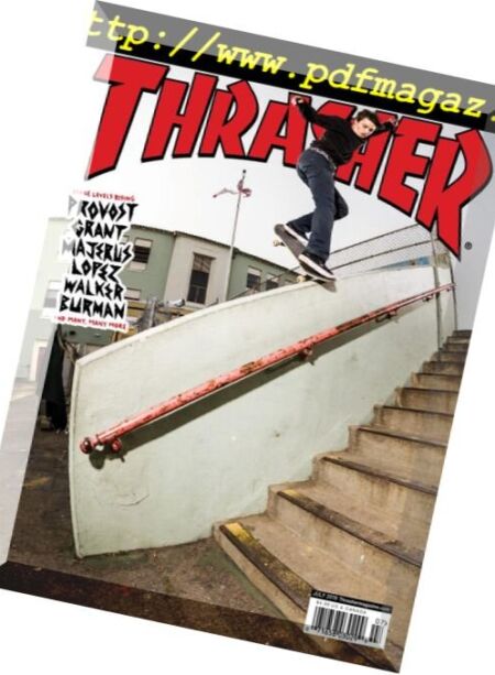 Thrasher – June 2016 Cover