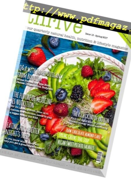 Thrive Magazine – March 2017 Cover