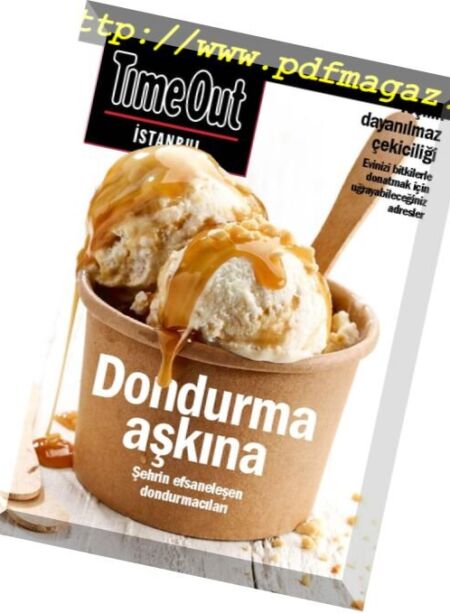 Time Out Istanbul – Agustos 2018 Cover