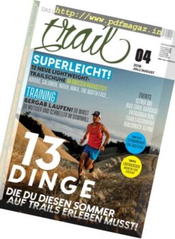 Trail Magazin – Juli-August 2018
