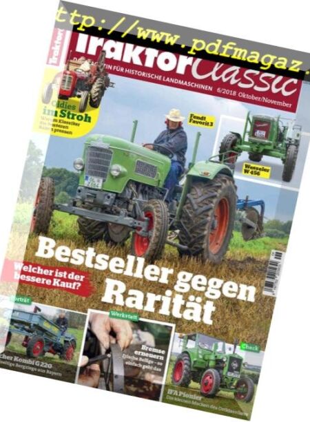 Traktor Classic – Oktober-November 2018 Cover