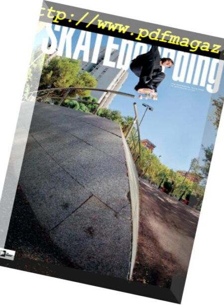TransWorld Skateboarding – December 2015 Cover