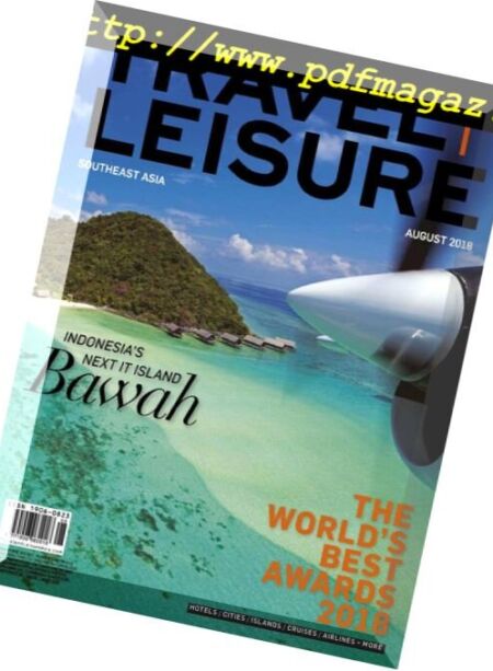 Travel+Leisure Southeast Asia – August 2018 Cover