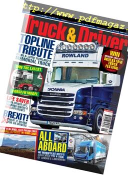 Truck & Driver UK – September 2016