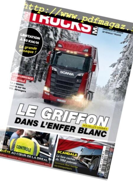Trucks Mag – avril 2018 Cover