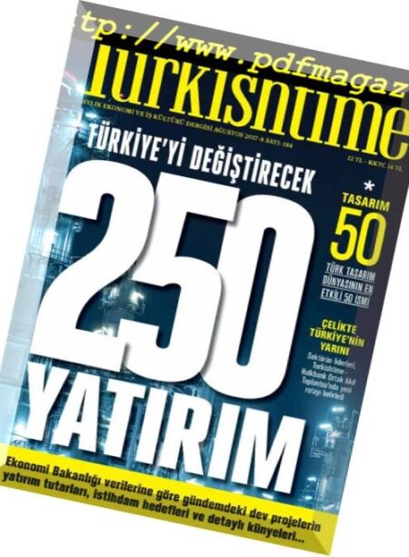 Turkishtime – Agustos 2017 Cover