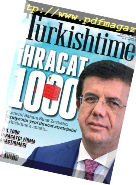 Turkishtime – Temmuz 2017 Cover