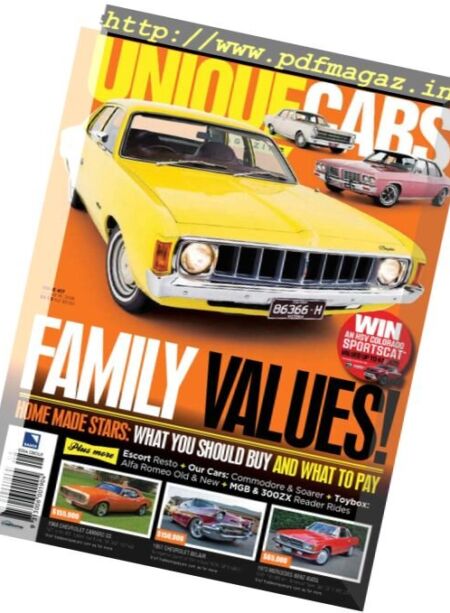 Unique Cars Australia – August 2018 Cover
