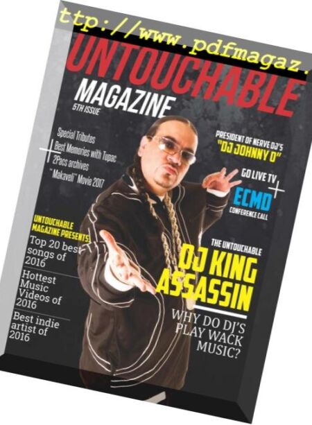 Untouchable – February 2017 Cover