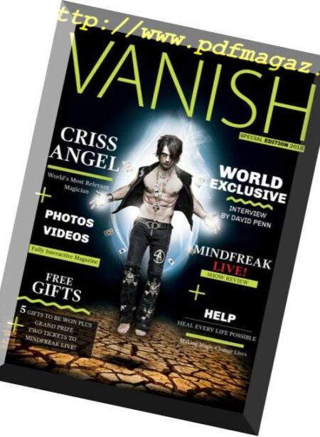 Vanish Magic Magazine – November 2016 Cover