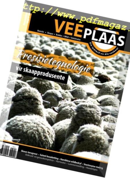 Veeplaas – Desember 2016 Cover
