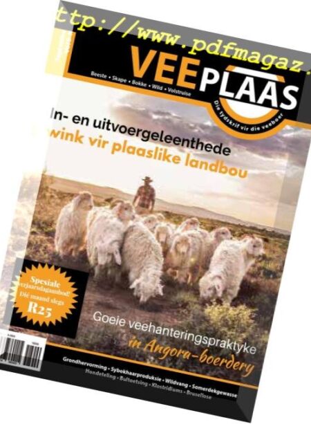 Veeplaas – September 2018 Cover