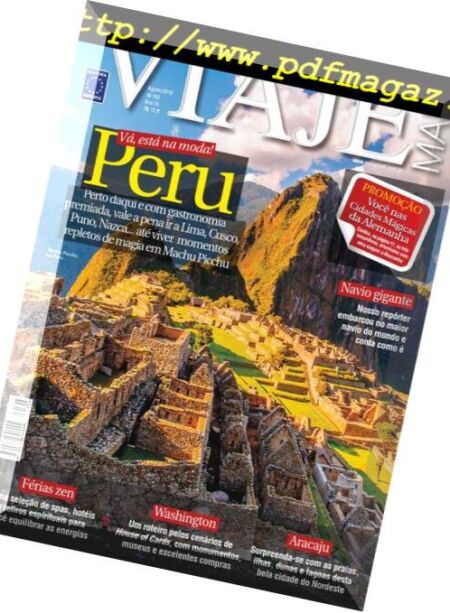 Viaje Mais – agosto 2016 Cover
