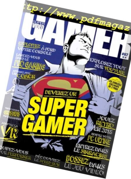 Video Gamer – aout 2018 Cover